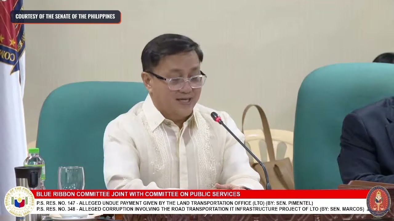 Senate inquiry into alleged corruption at LTO