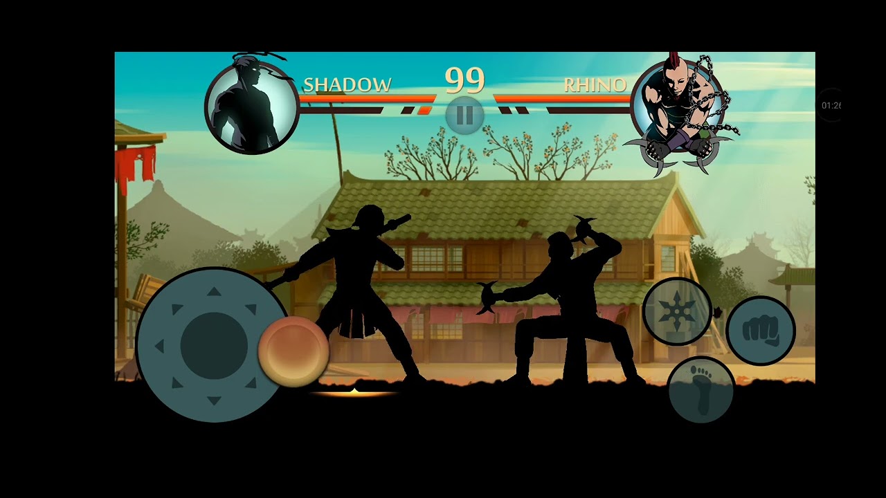 Shadow fight 2 Tournament 🔥🥵 Shadow vs Rhino Act - 3 bodyguard-2 