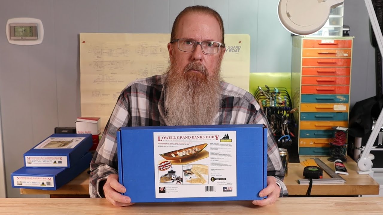 Unboxing Model Shipways Lowell Grand Banks Dory kit