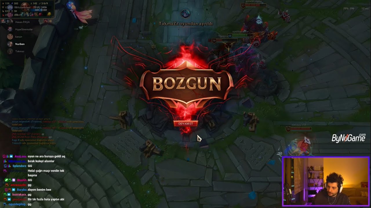 SAMET ORTAAM ÇAĞRIYA LOL SONU FLAME PART 1