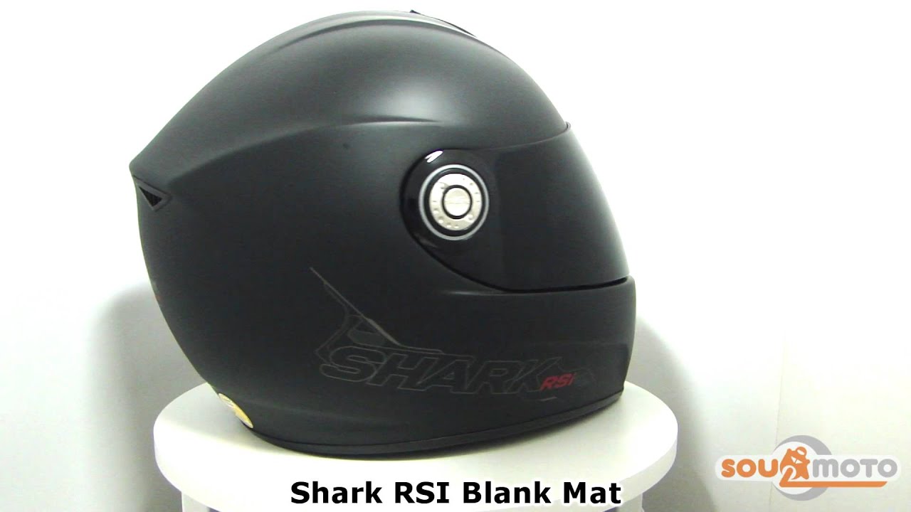 Capacete Shark RSI Blank Mat - www.soulmoto.com.br - @SoulMoto