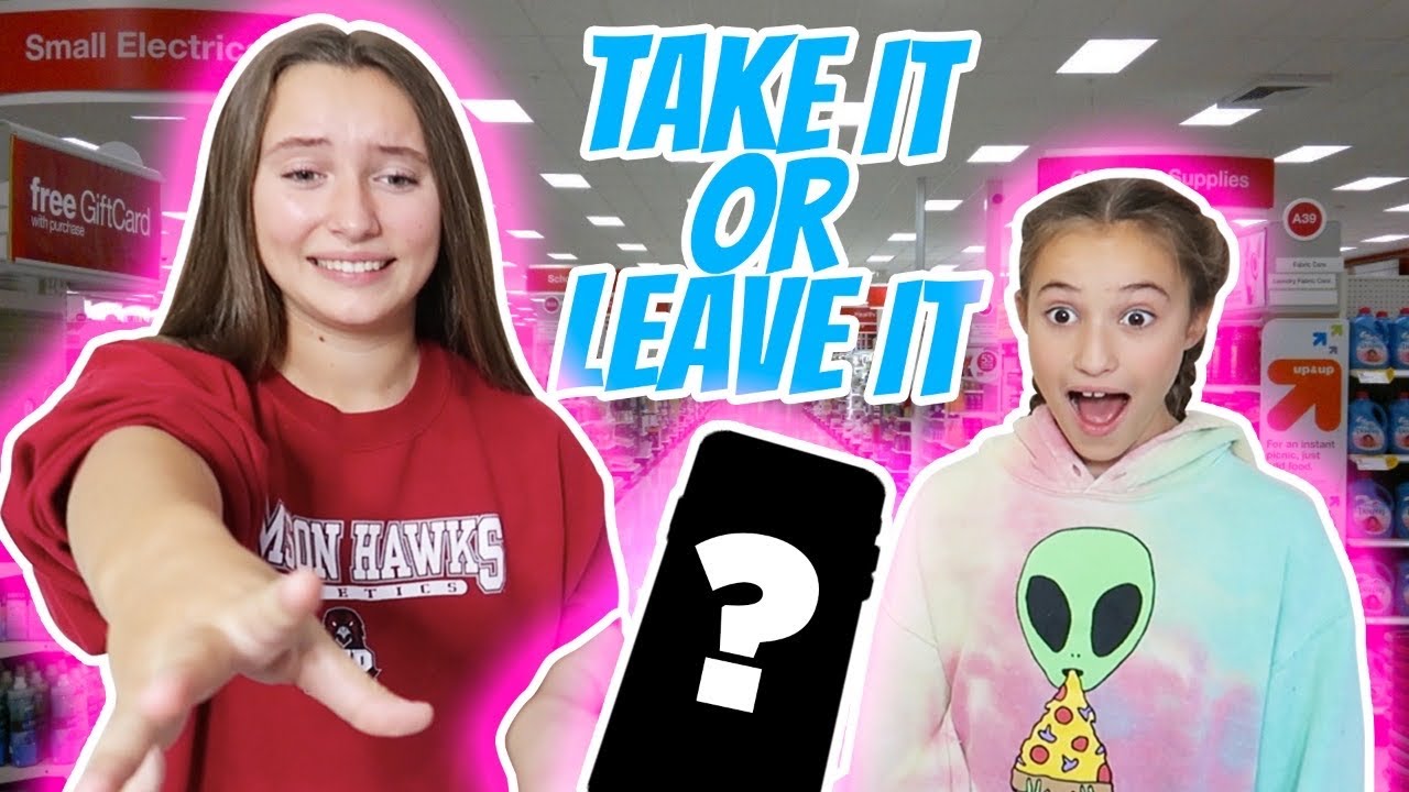 TAKE it or LEAVE it! Its R Life