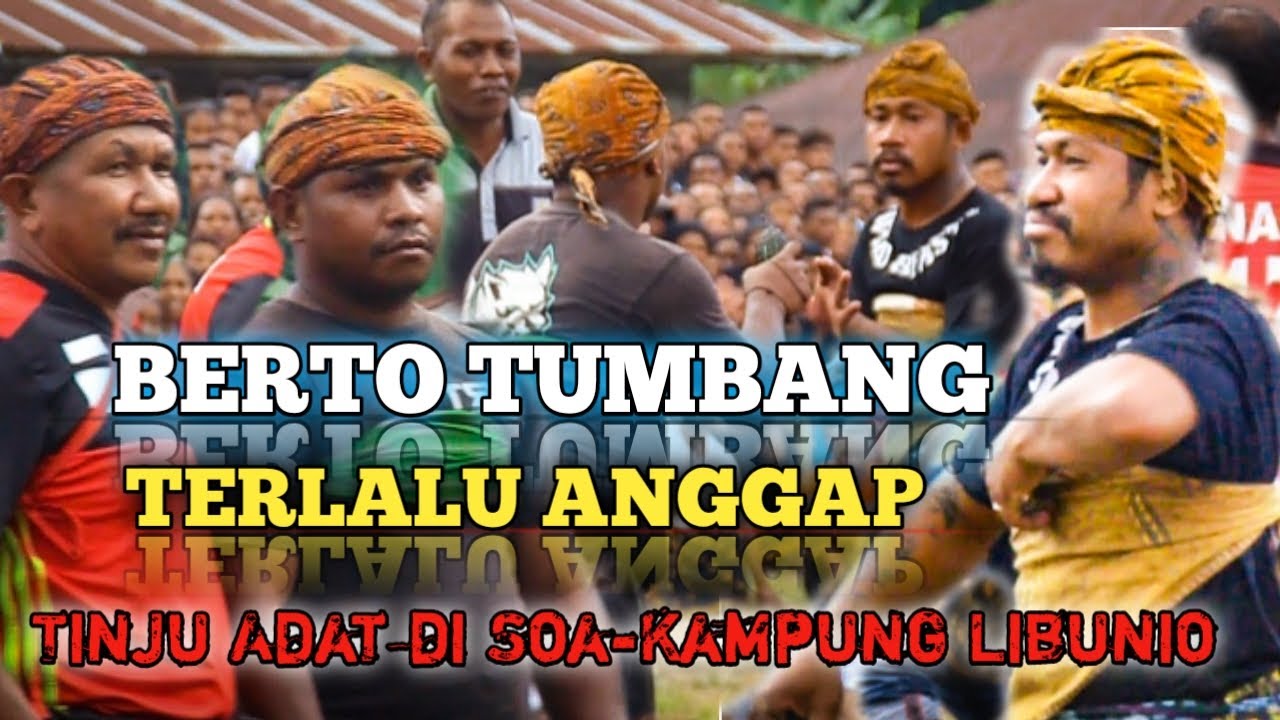 FESTIVAL BUDAYA TINJU ADAT DI NGADA-SOA 2023 INI DIA BERTO TERLALU ANGGAP REME INI AKIBATNYA