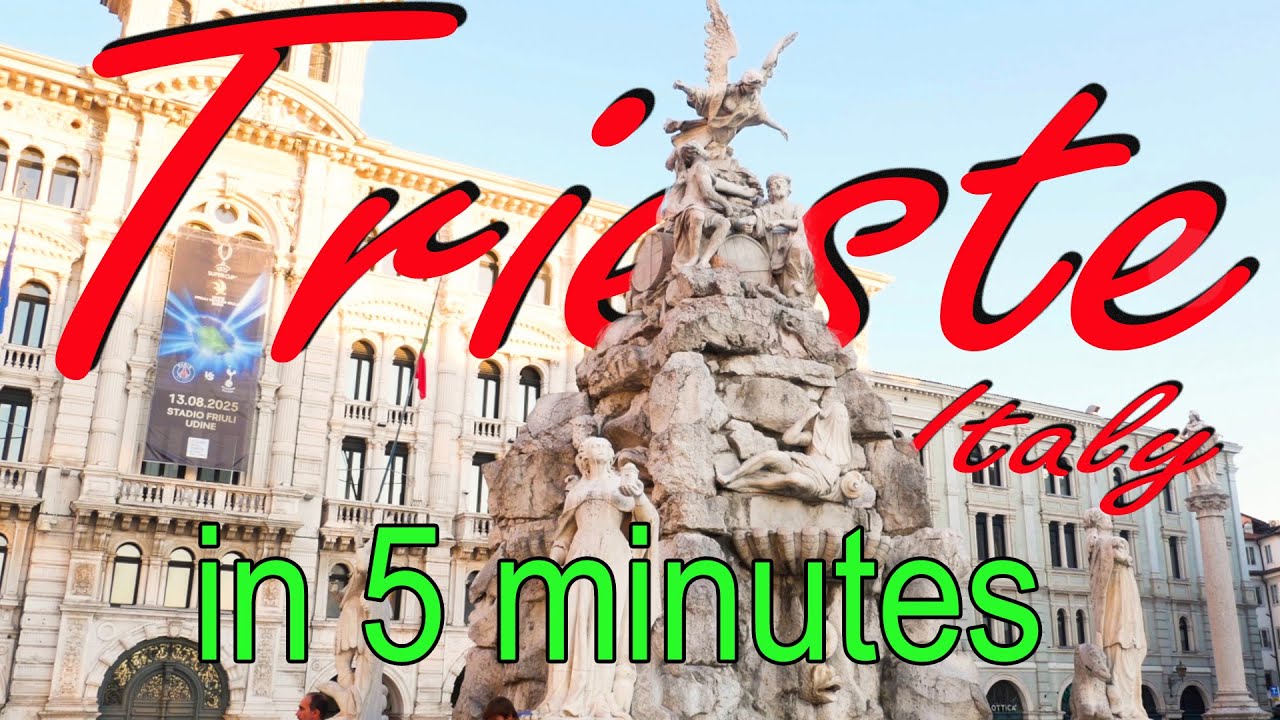 Trieste, Italy, in 5 minutes | Cinematic Film