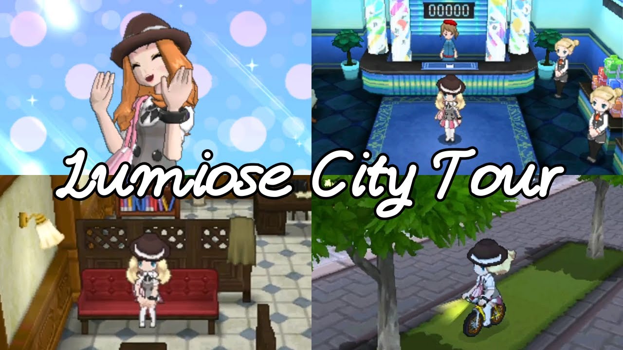 Pokemon Lumiose City Full Tour