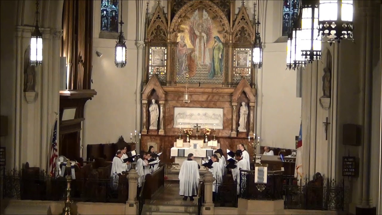 Psalm 149 (Anglican Chant C. V. Stanford) @ St. John's Detroit