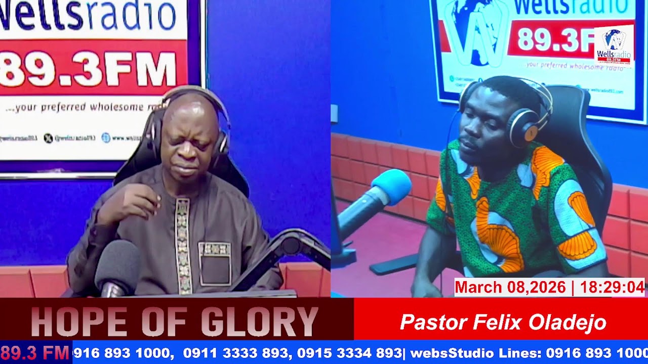 HOPE OF GLORY with Pastor Felix Oladejo