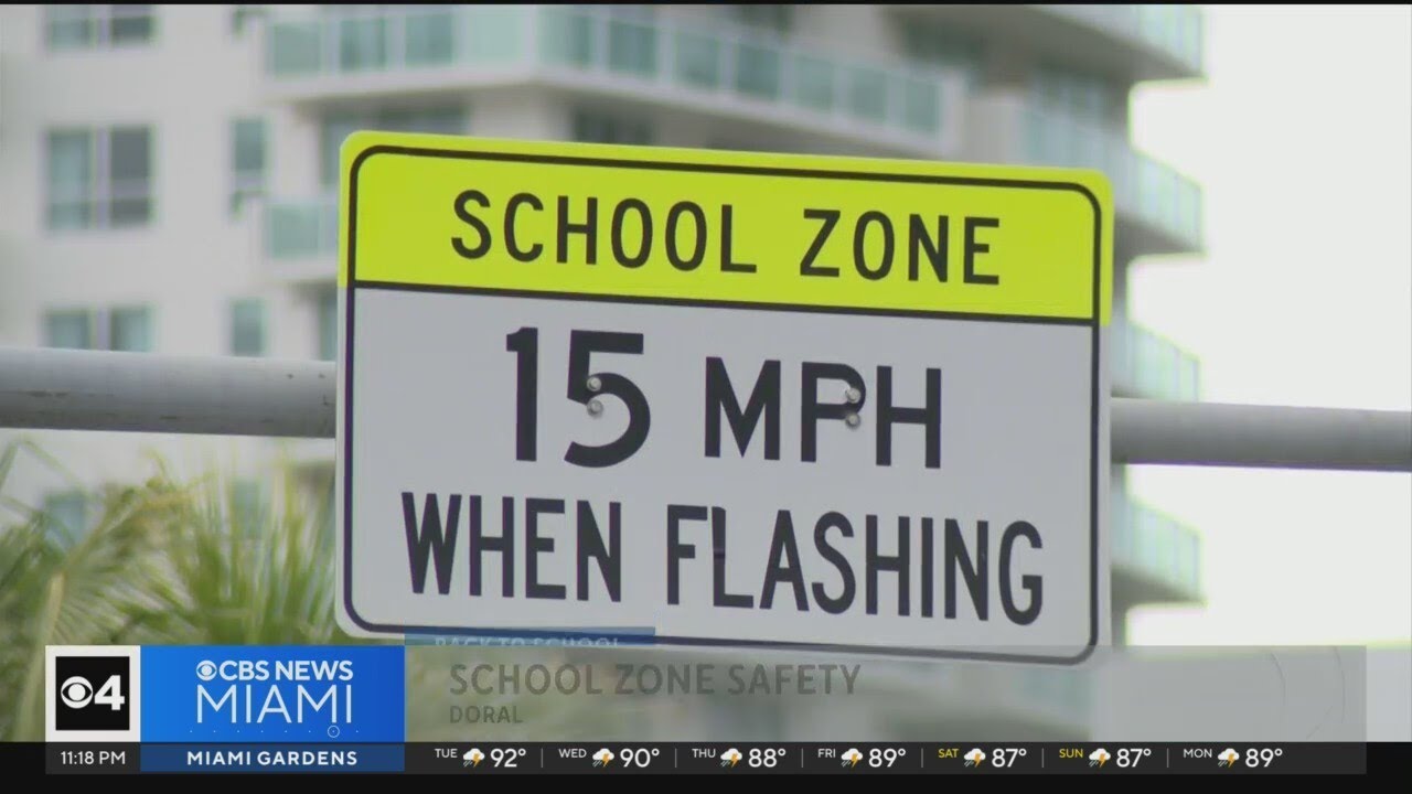 Drivers warned: Slow down in school zones or face hefty fines