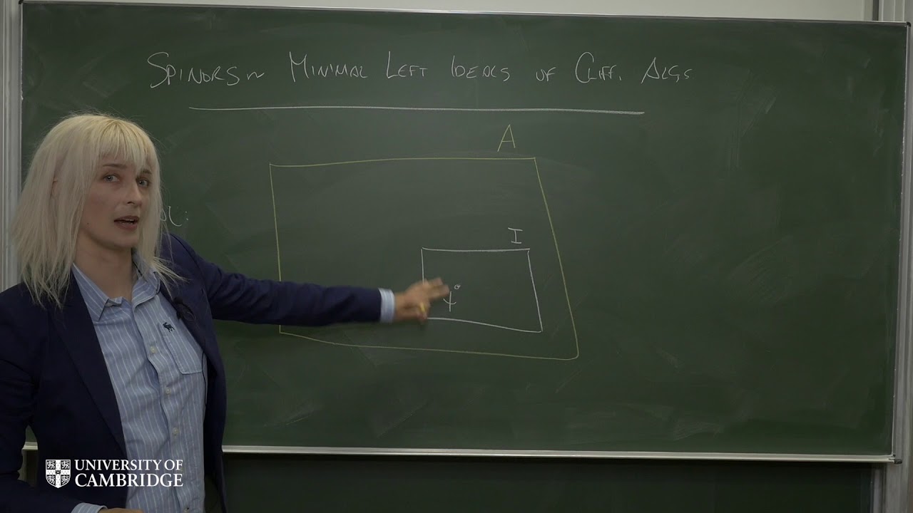 Spinors, ideals, and algebraic black holes (Video 5/14).