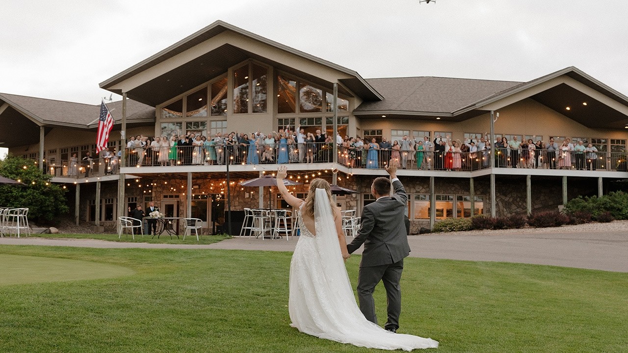 our wedding video x Morgan + David