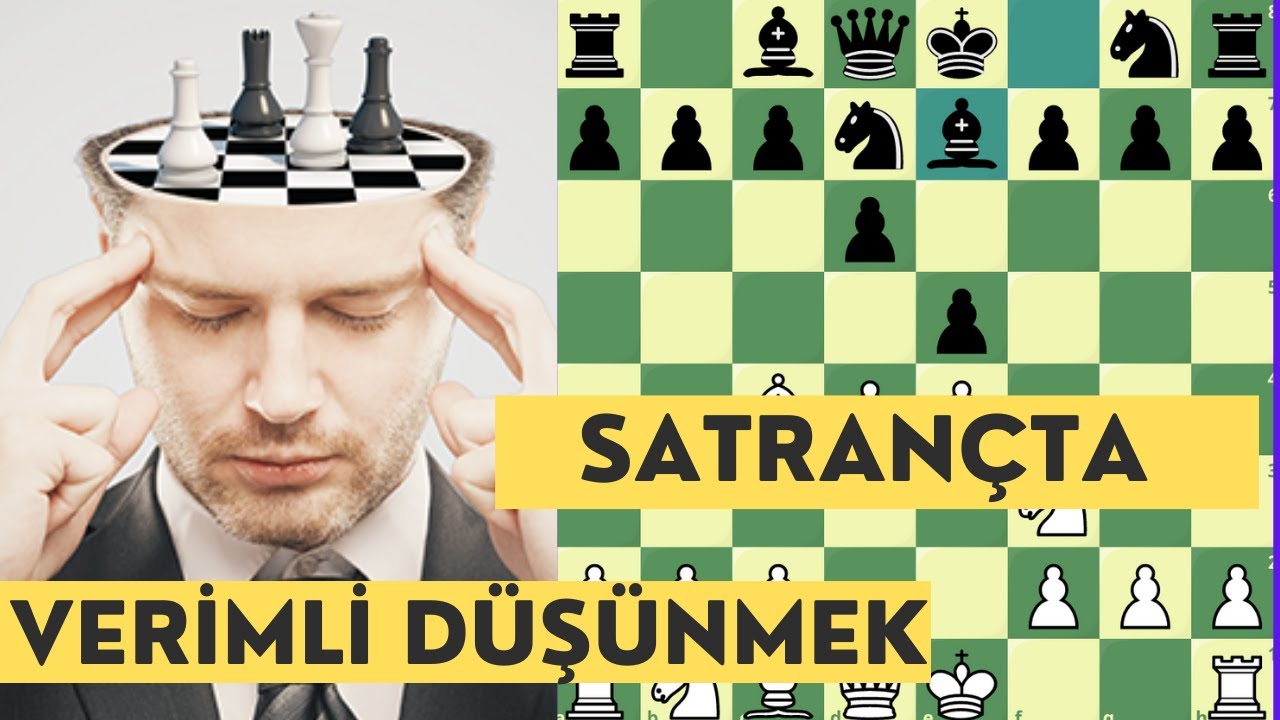 Satrançta Verimli Düşünme  (4 Sorunun Cevapları)