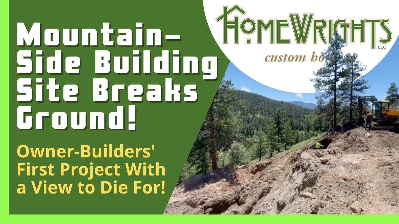 Evergreen, CO. Mountain-Side Building Site for Custom Home by Owner-Builder Client of HomeWrights!