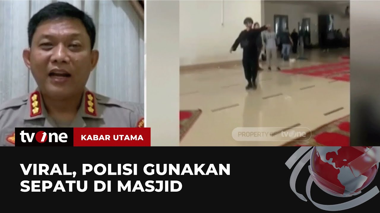 Keterangan Kapolda Sumbar soal Polisi Masuk Masjid Pakai Sepatu | Kabar Utama tvOne