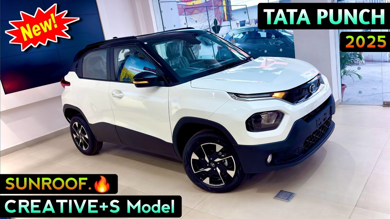 Tata Punch Creative 2025 | Punch Creative+ S Model | Tata Punch Creative+ S Model | Punch Creative+.