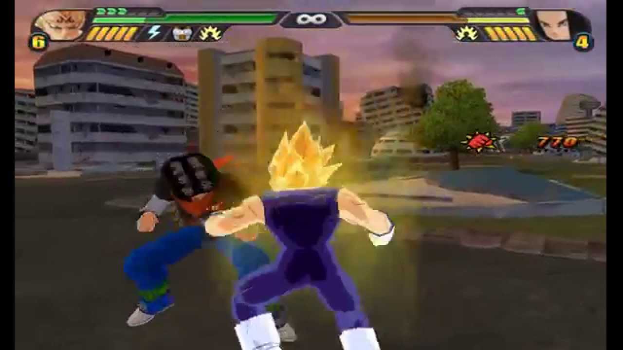 Majin Vegeta vs Android 17