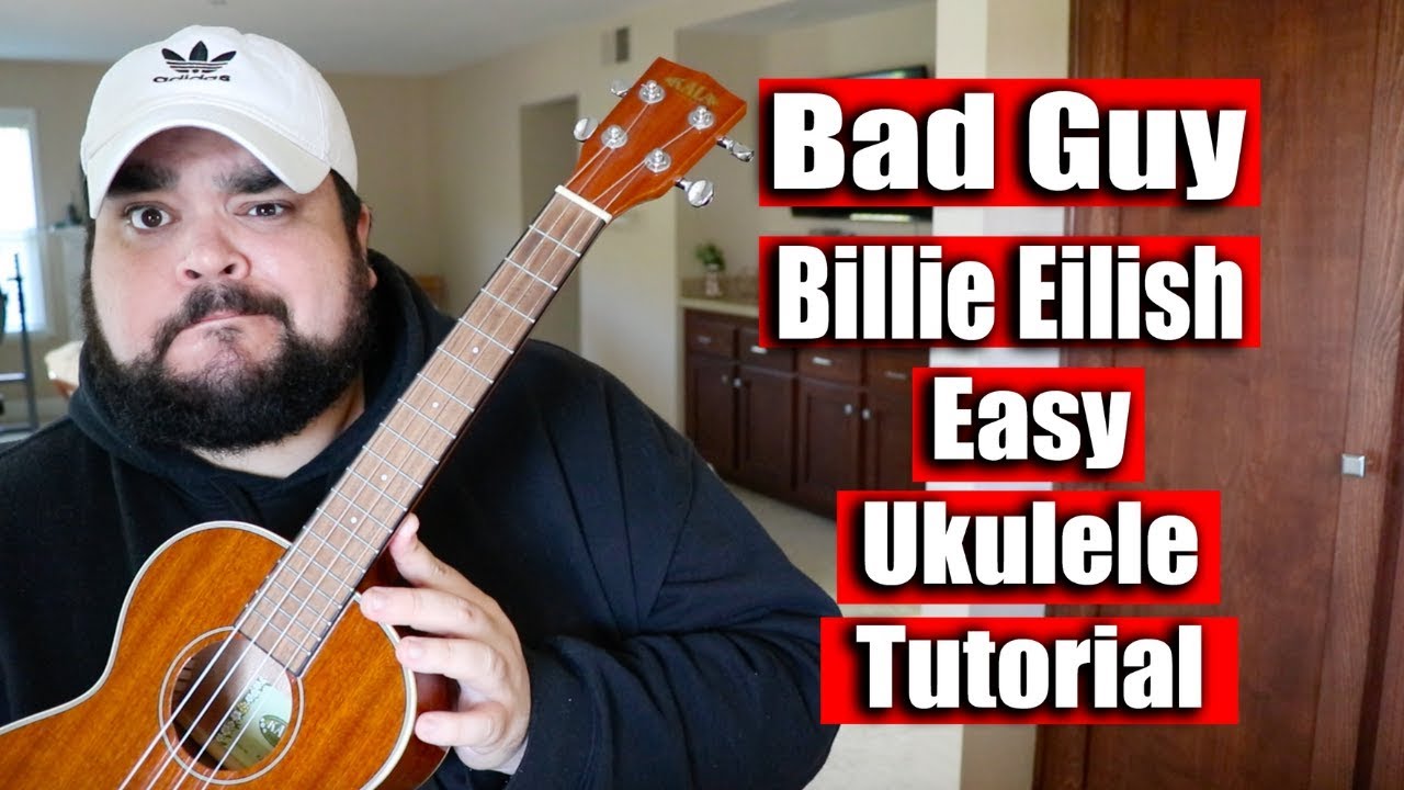 BAD GUY - BILLIE EILISH | EASY UKULELE TUTORIAL