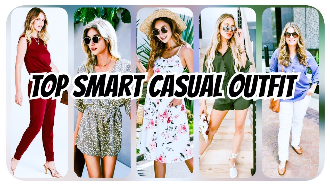 Smart Casual Womens Outfits Summer Ideas||monica fashion google