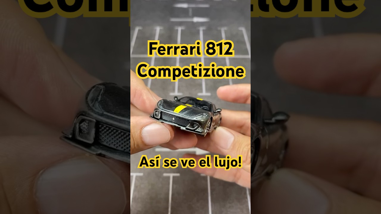 BBR Models 1/64.      Ferrari 812 Competizione.  #ferrari #bbrmodels #minigt  #minigtmexico