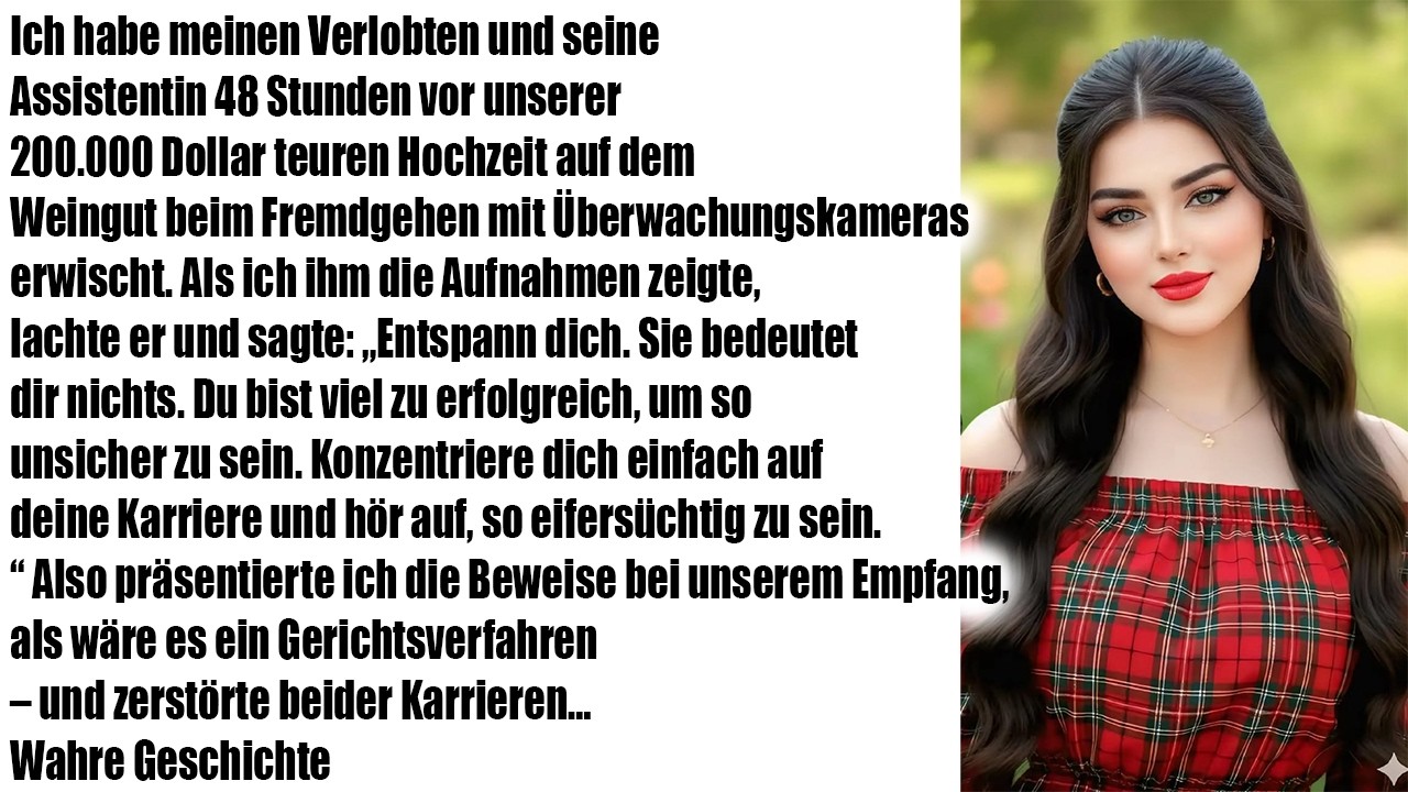 Ich erwischte meinen Verlobten mit seiner Assistentin – Kamera enthüllt alles