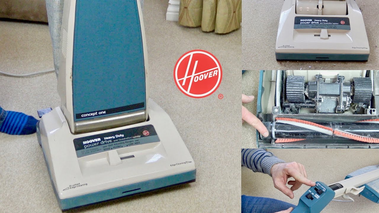 Hoover Concept One Power Drive U3335 Upright Vacuum Cleaner Unboxing & Demo