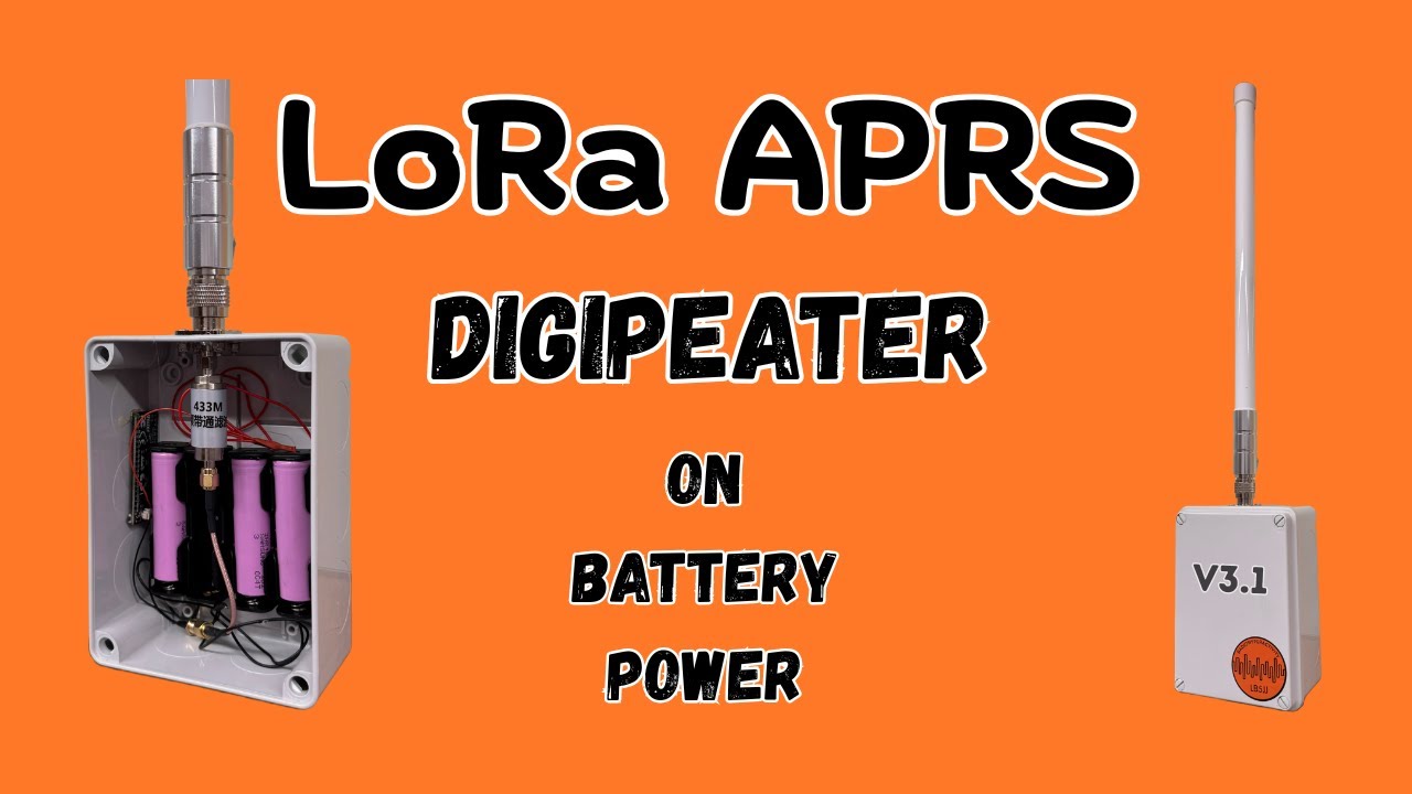 Building a Battery Powered LoRa APRS iGate | Heltec Wireless Stick Lite & Firmware 3.1