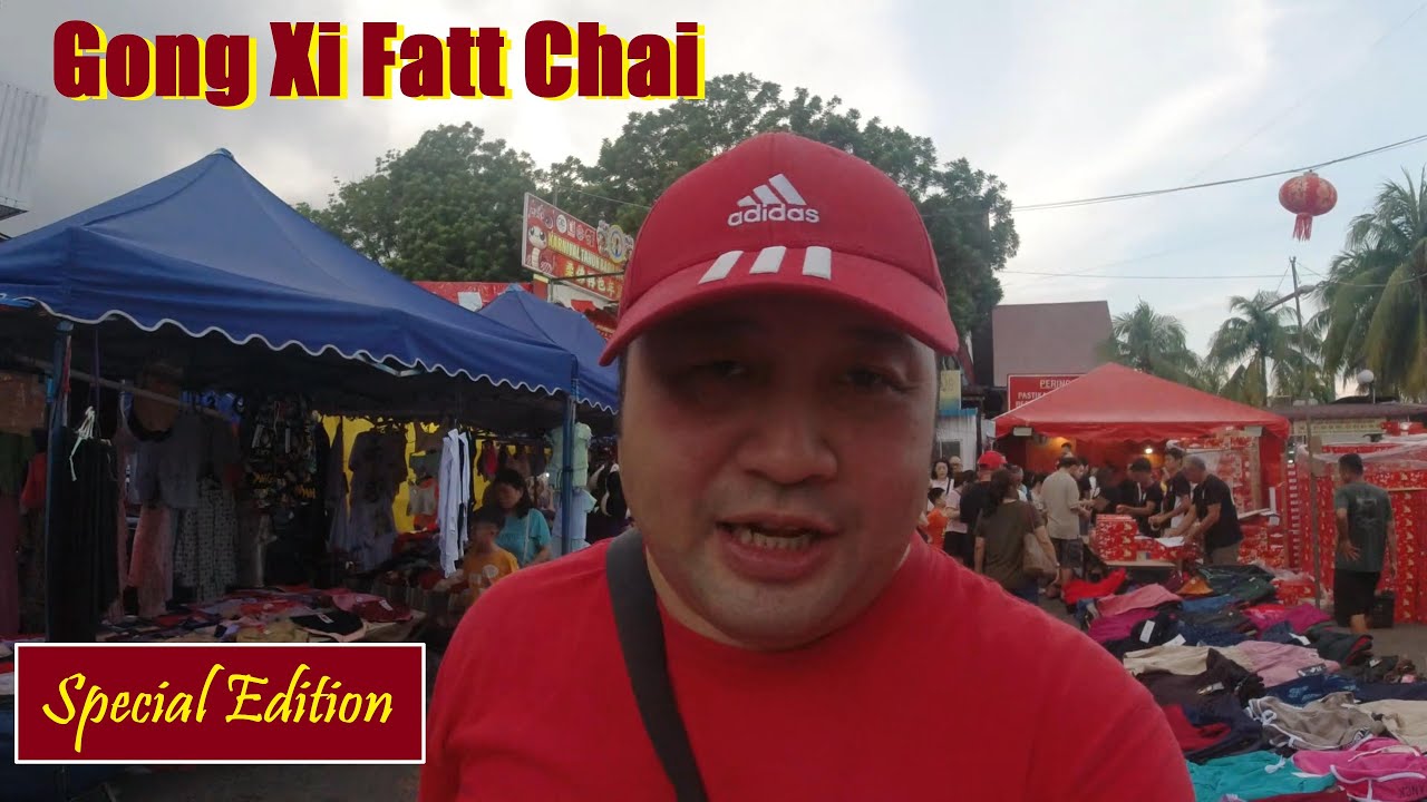 Exploring @Pasar  Malam Tmn. Johor Jaya ( ft. CNY Carnival Johor Jaya ) - Johor Bahru.