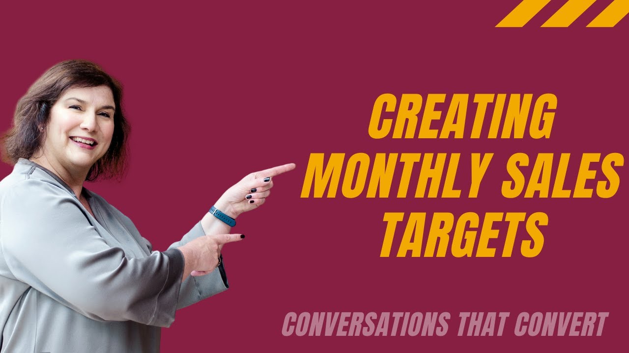 HOW TO SET REALISTIC MONTHLY SALES TARGETS AND GOALS 💰 FROM OVERWHELMED TO MOTIVATED