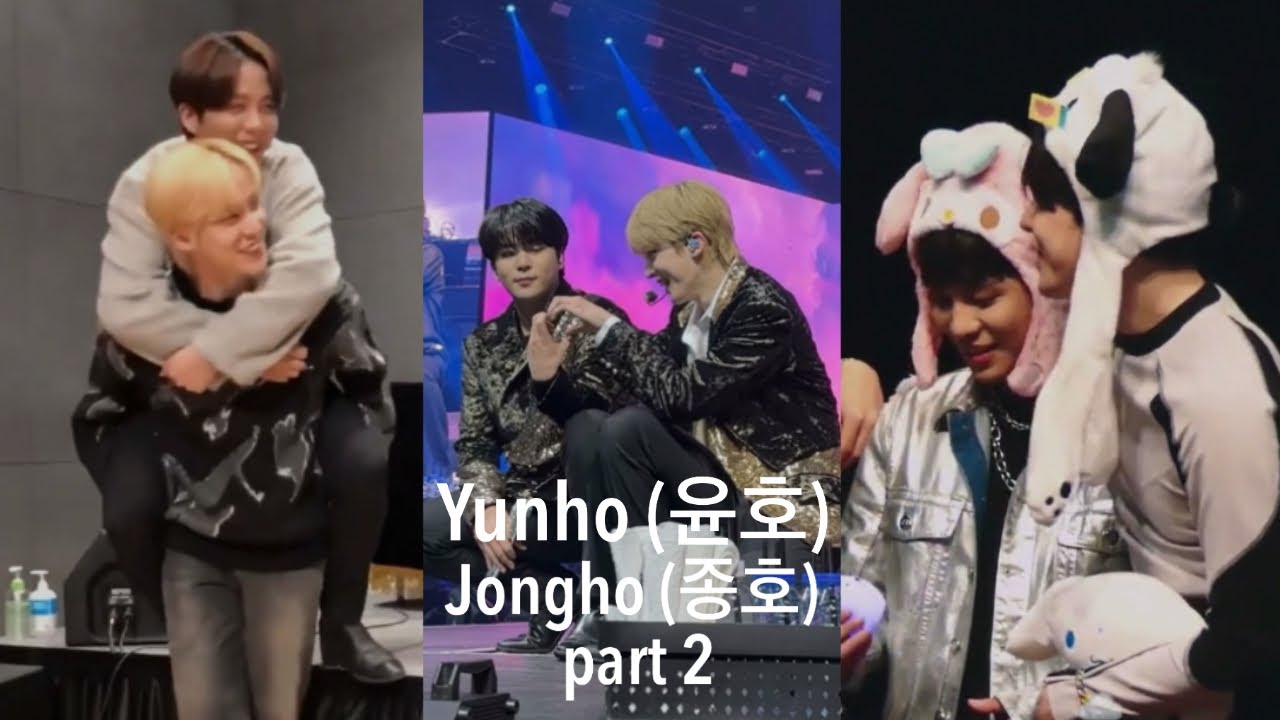 Yunho (윤호) and Jongho (종호) | ATEEZ TWO HO compilation part 2