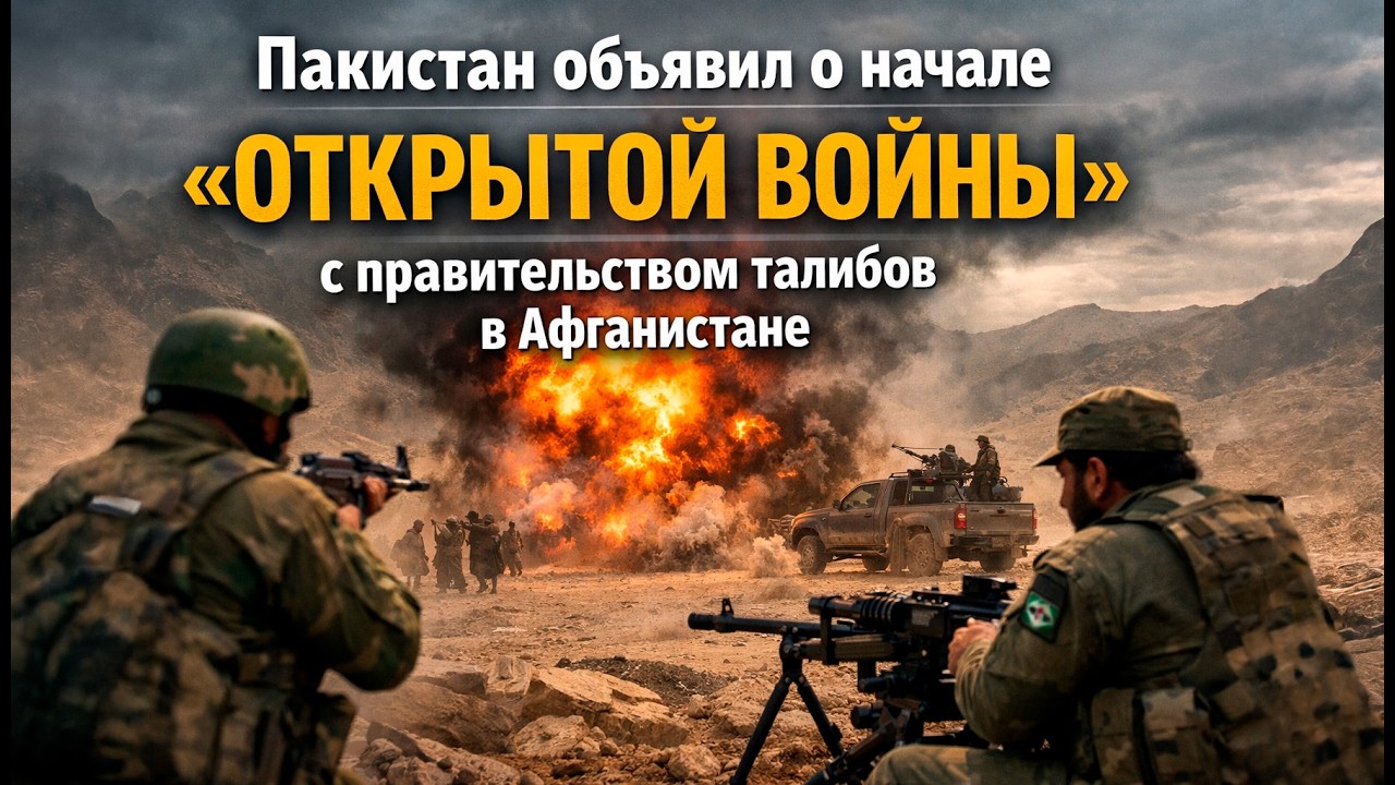 Пакистан объявляет войну Афганистану