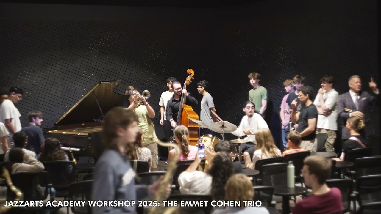 The Emmet Cohen Trio Workshop 2025 Group Finale
