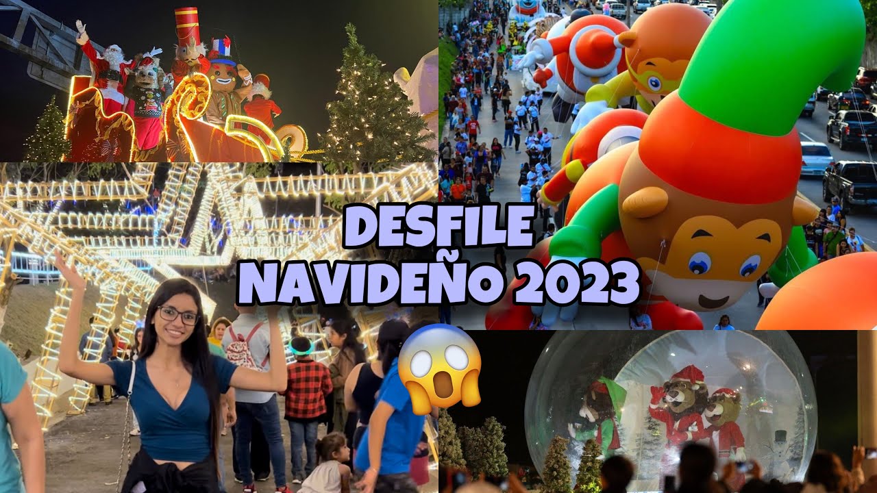 IMPRESIONANTE 😱 El Desfile Navideño más GRANDE de El Salvador 🇸🇻