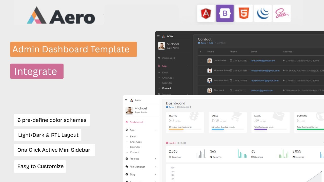 Как установить шаблон административной панели Aero в проект Laravel | Интеграция шаблона Aero