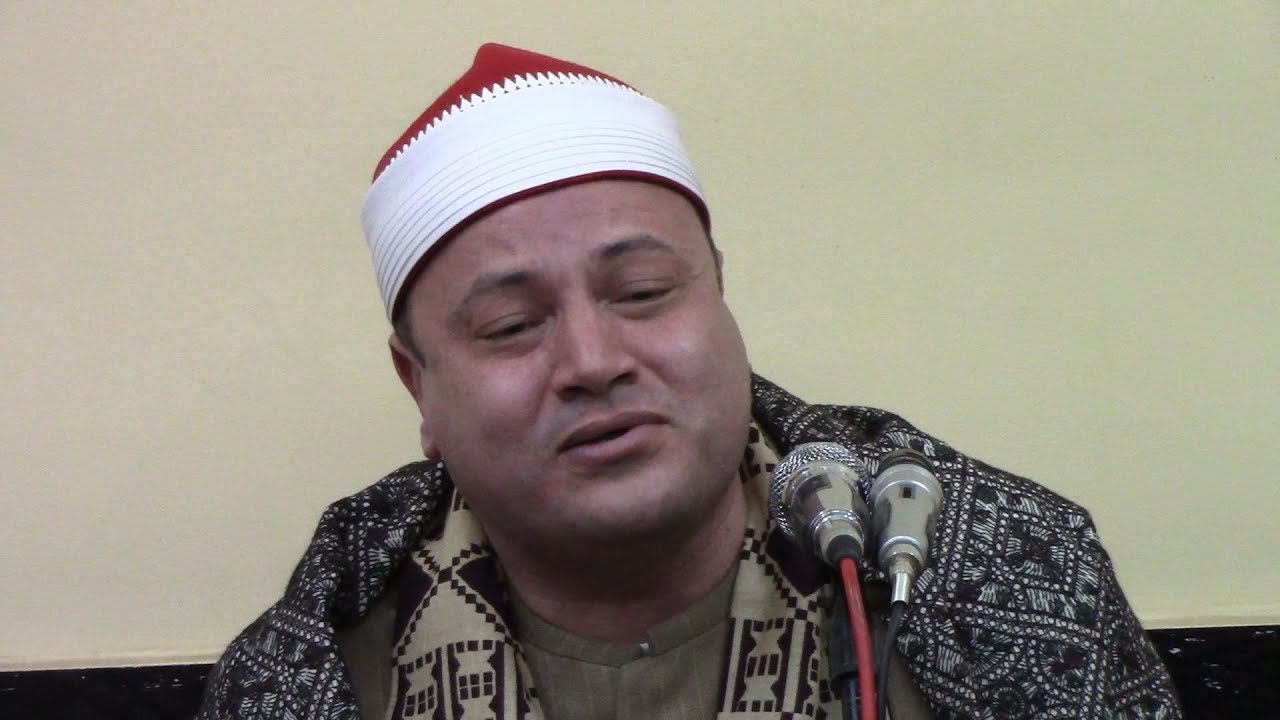 الشيخ محمود صابر الختام - عزاء الحاج عادل أبو حسن - عزبه النقطه منياالقمح 11-2-2020