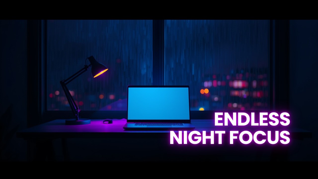Endless Night Productivity Music  Deep Focus for Late Night Work