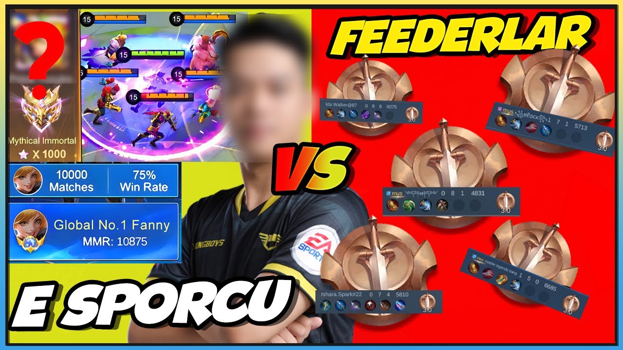 EŞLEŞTİRME SİSTEMİ VS E SPORCU | Mobile Legends