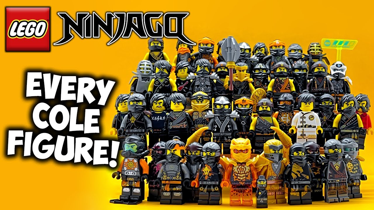 Every LEGO Ninjago Cole Minifigure! 2011-2022 REVIEWED!