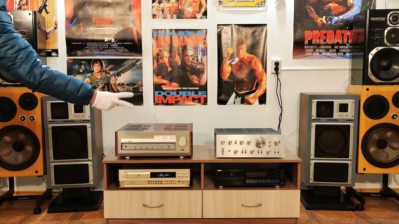 Yamaha AX-2000A - сравнение звука на разной акустике