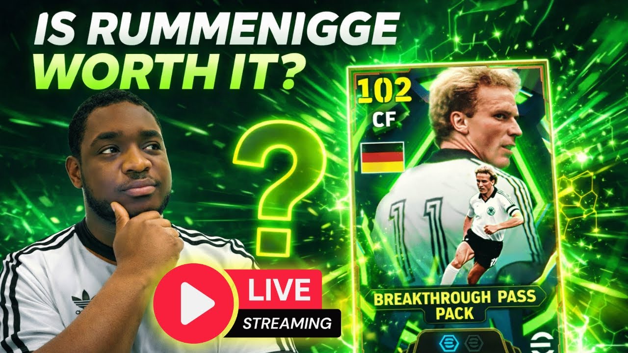 IS RUMMENIGGE WORTH IT? | EFOOTBALL LIVESTREAM