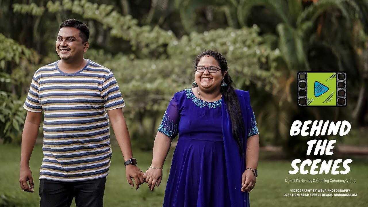 Rishi's First Outing & Behind the Scenes of Naming Ceremony Video Shoot, Swetha & Sujith Bhakthan