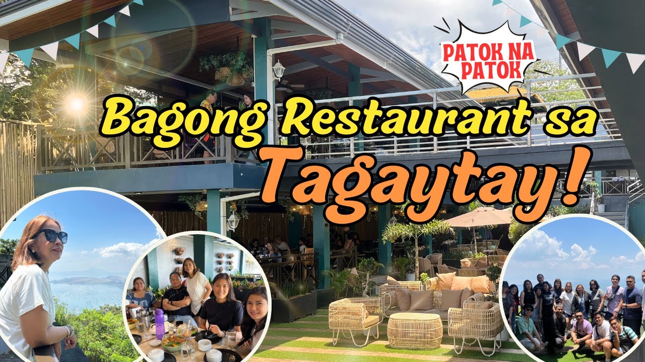 Anong trending na restaurant sa Tagaytay?