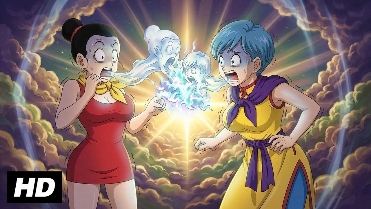 Чи-Чи меняется телами с Бульмой, не ставя Вегету в известность, и приходит в ярость — Dragon Ball...