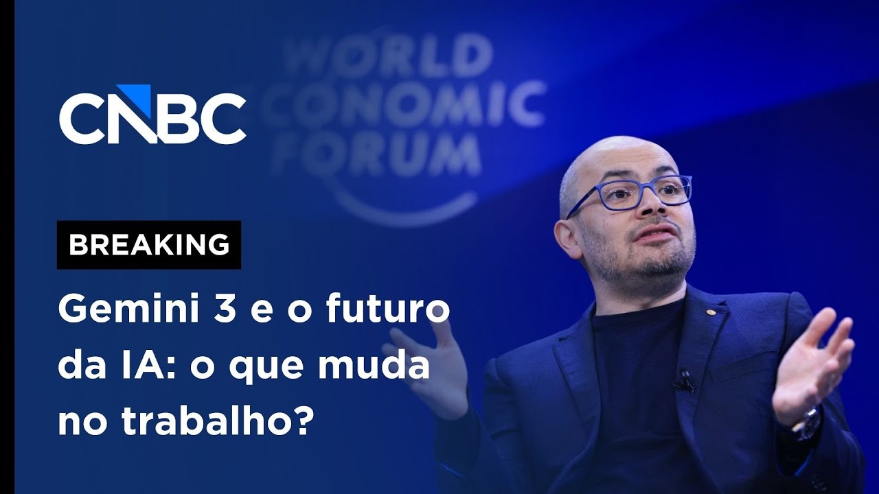 CEO do Google  fala sobre IA, Gemini 3 e o futuro do trabalho | CNBC BREAKING