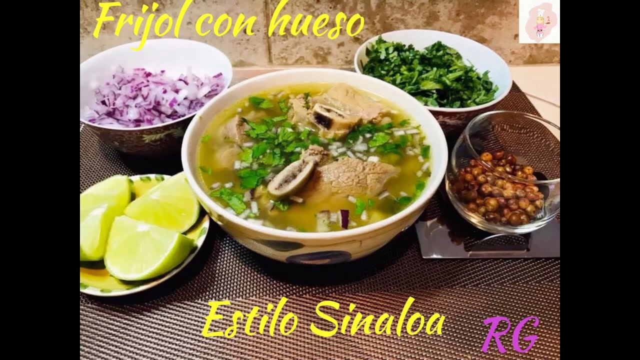 Frijol con Hueso  estilo Sinaloa 💯