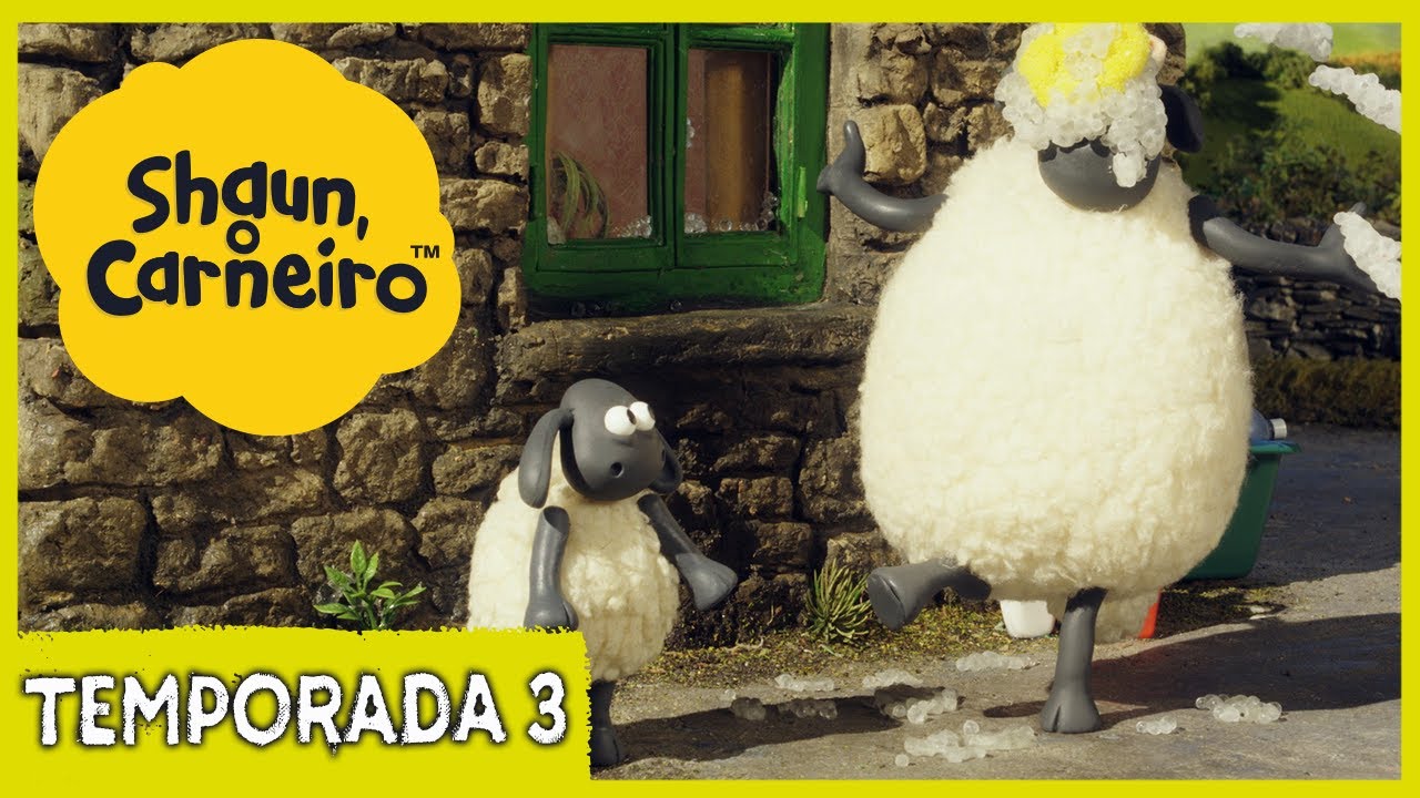 Limpando as Vidraças🐑Shaun, o Carneiro [Shaun the Sheep] 📺Episódio Completo | Cartoons Para Crianças