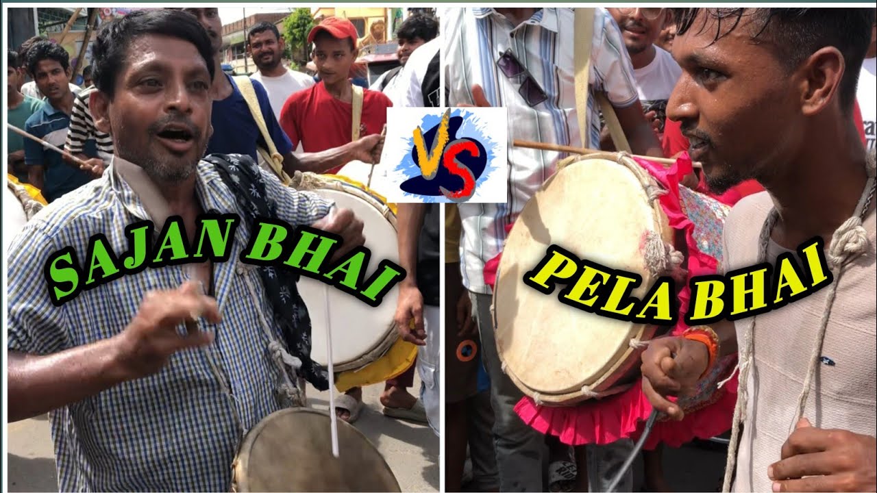 NABADWIP GANESH PUJA 2K25 (PELA VS SAJAN BHAI) HAND TO HAND TASHA COMPETITION @RANIRGHAT... ﻿🔥﻿🔥﻿🔥