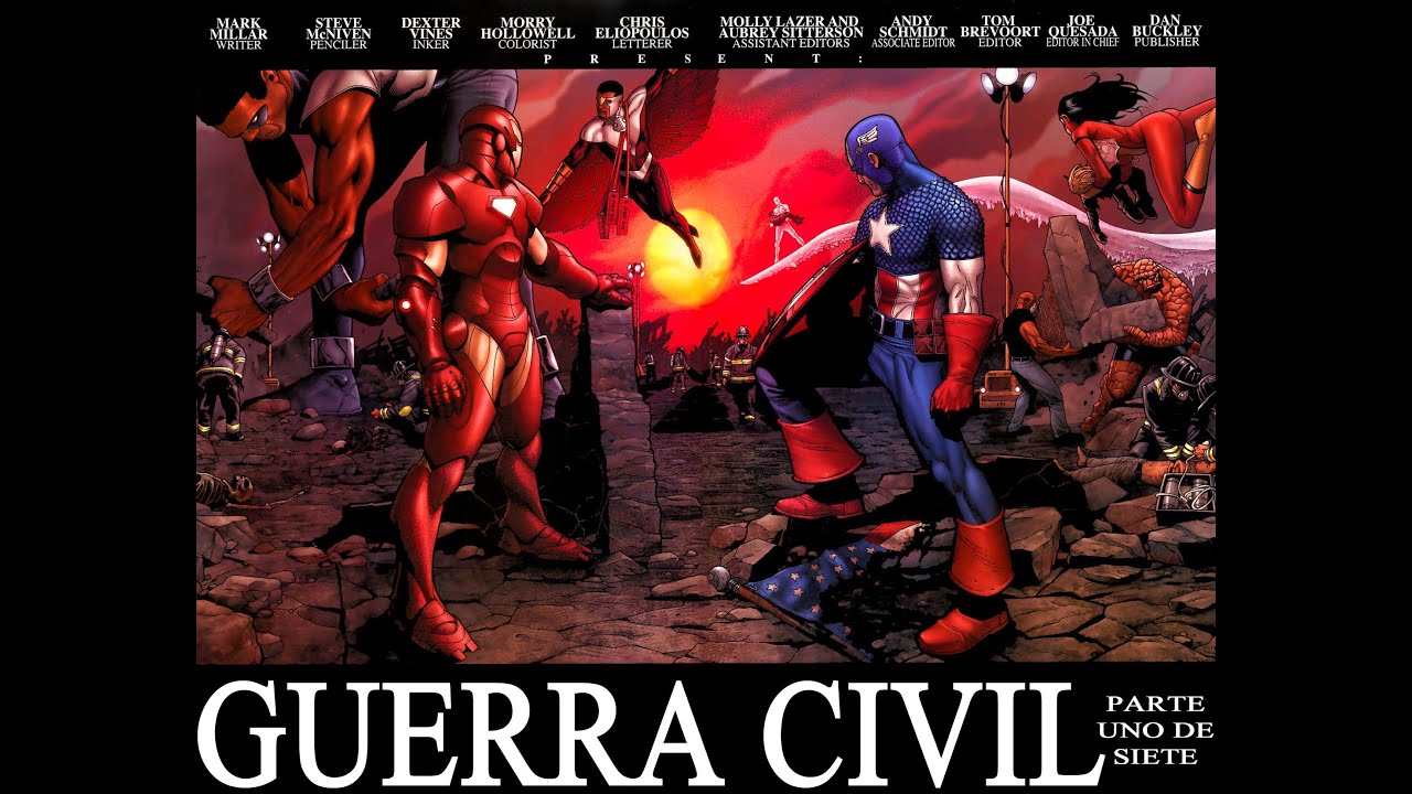Civil War - Guerra Civil - Loquendo Marvel