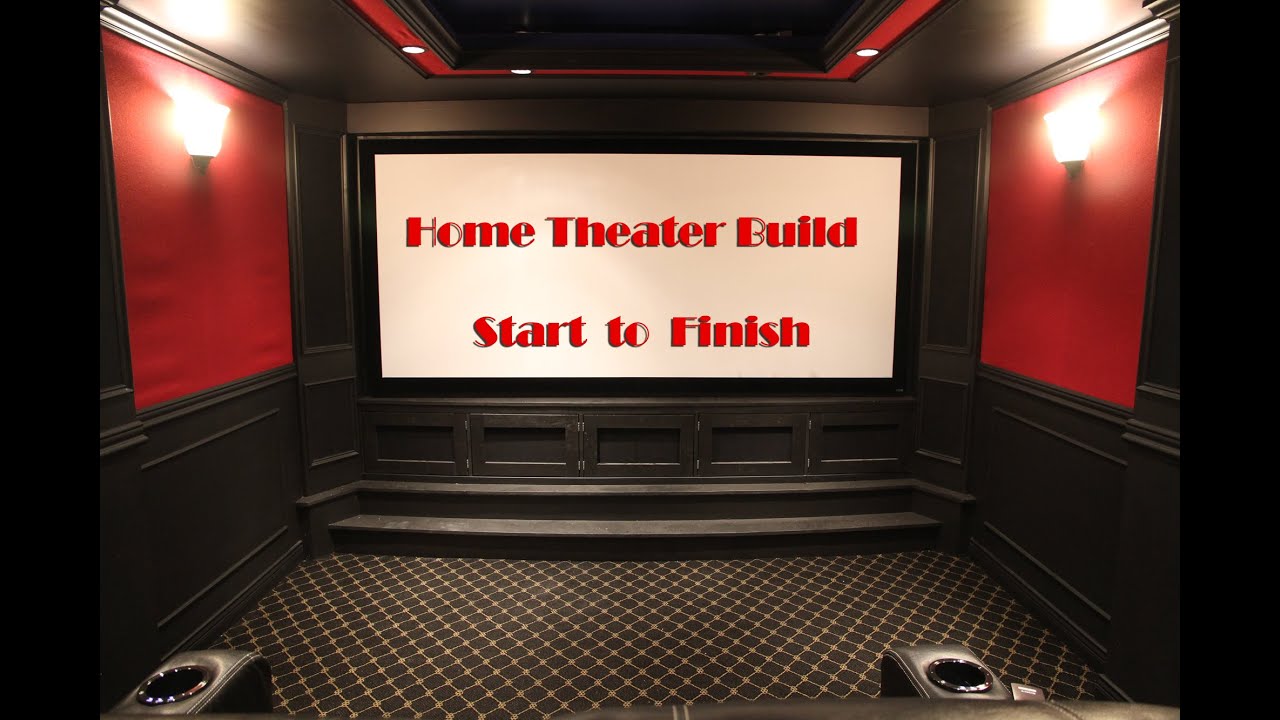 Home Theater Build - Part 1: From Start to Finish