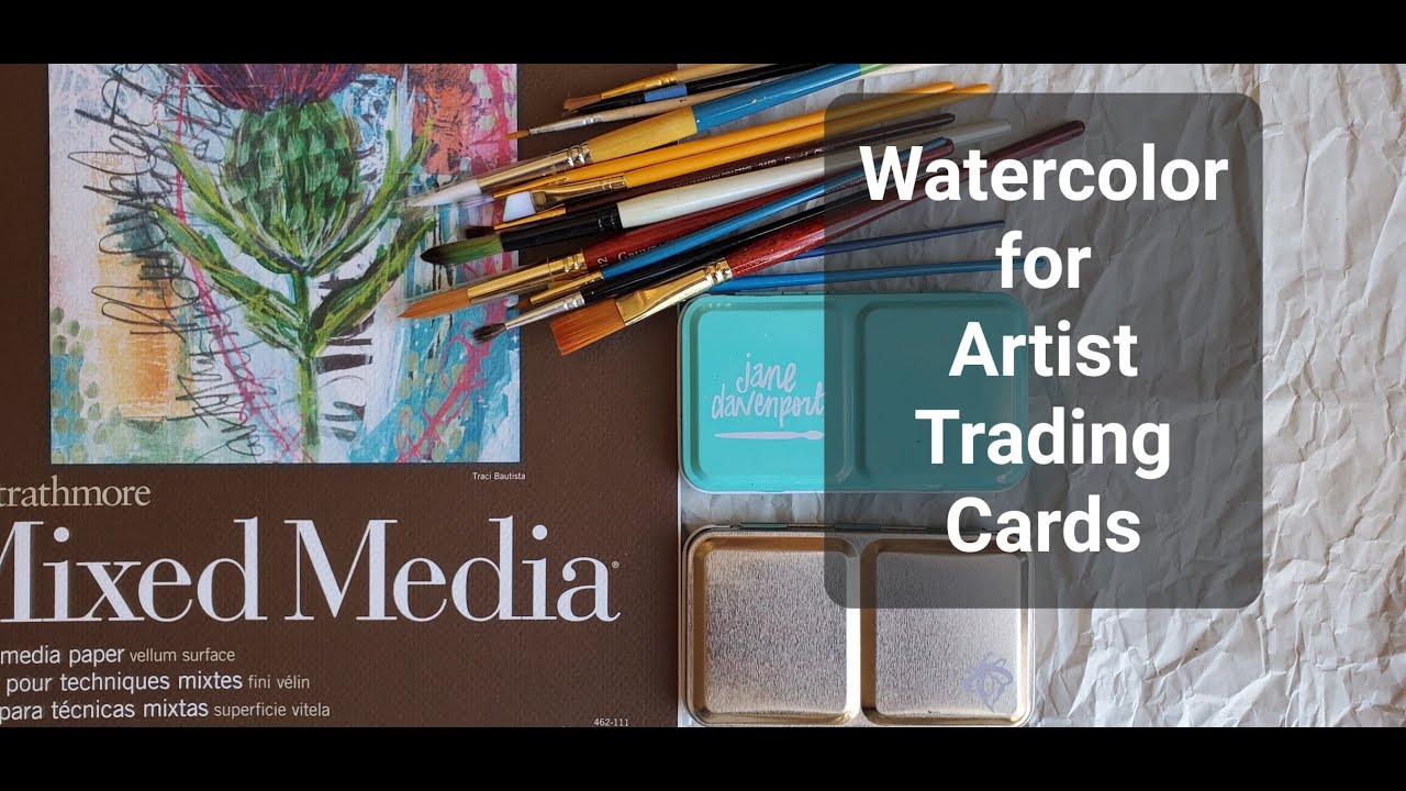 🙂 Watercolor for Artist Trading Cards 🙂