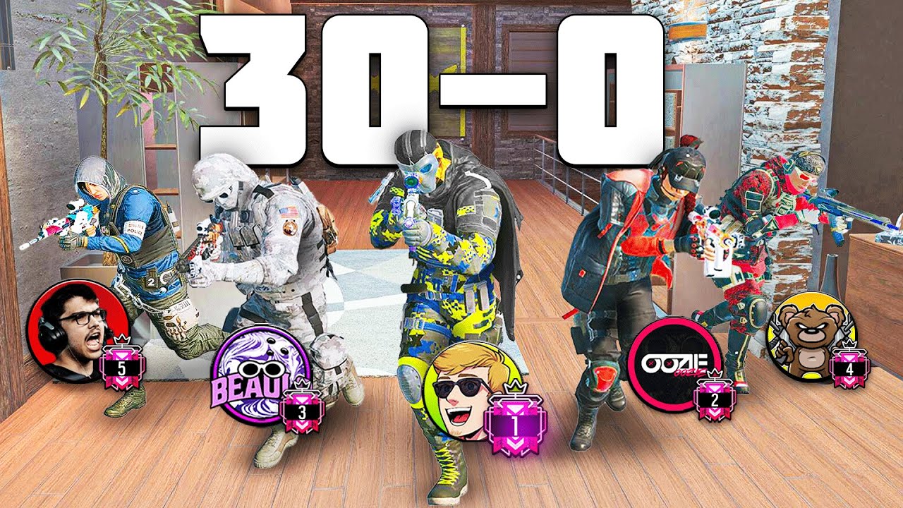 ПЕРВЫЕ 30-0 В РЕЙТИНГОВОМ ИГРЕ SIEGE X
