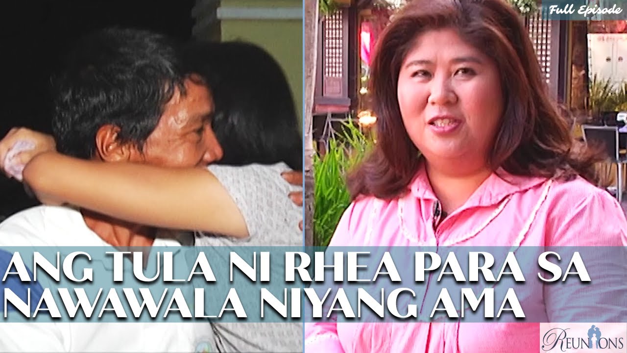 Isang dalaga, nag-alay ng espesyal na tula para sa amang nawawala | Reunions